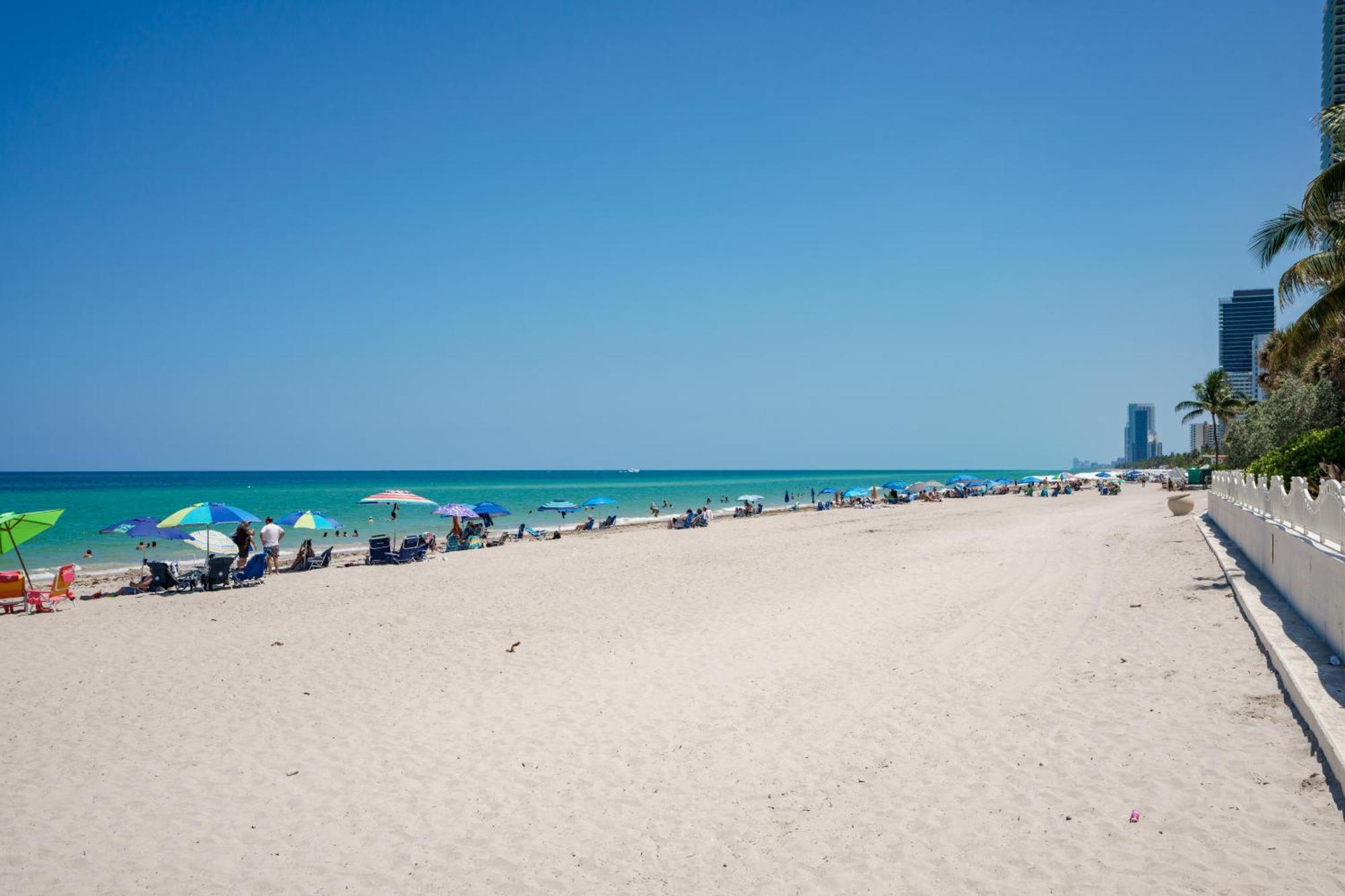 Modern 1 Bdr Oceanview With Direct Beach Access! Hollywood Exterior foto